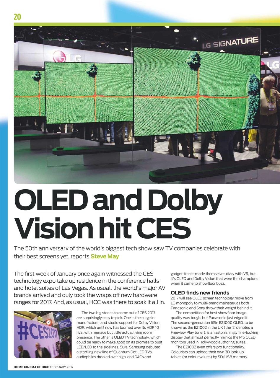 Home Cinema Choice Preview Pages