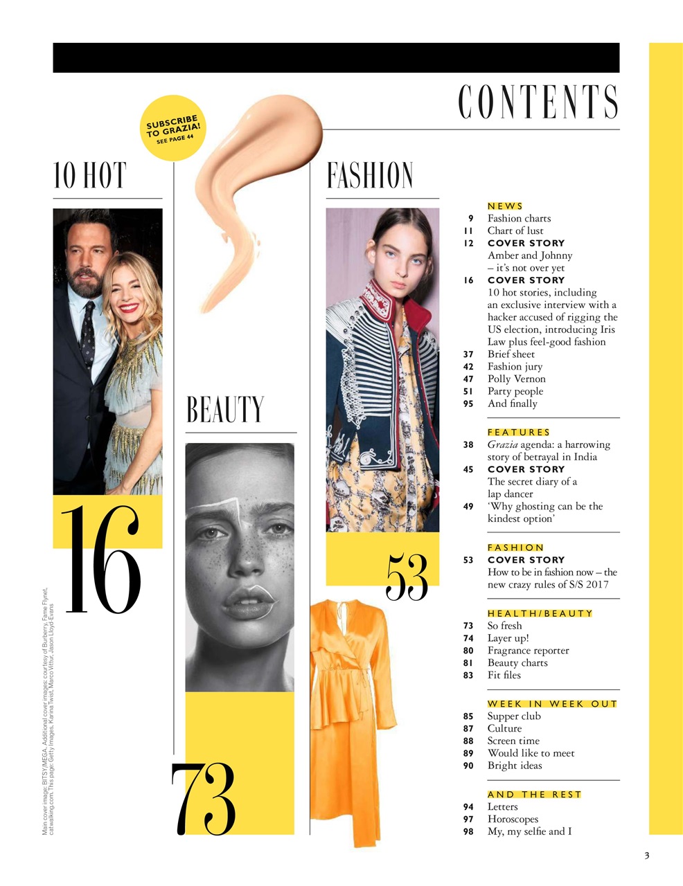 Grazia Preview Pages