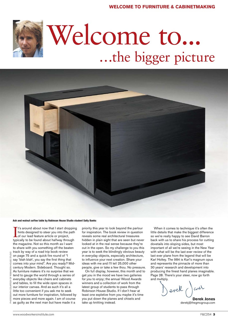 Furniture & Cabinetmaking Preview Pages