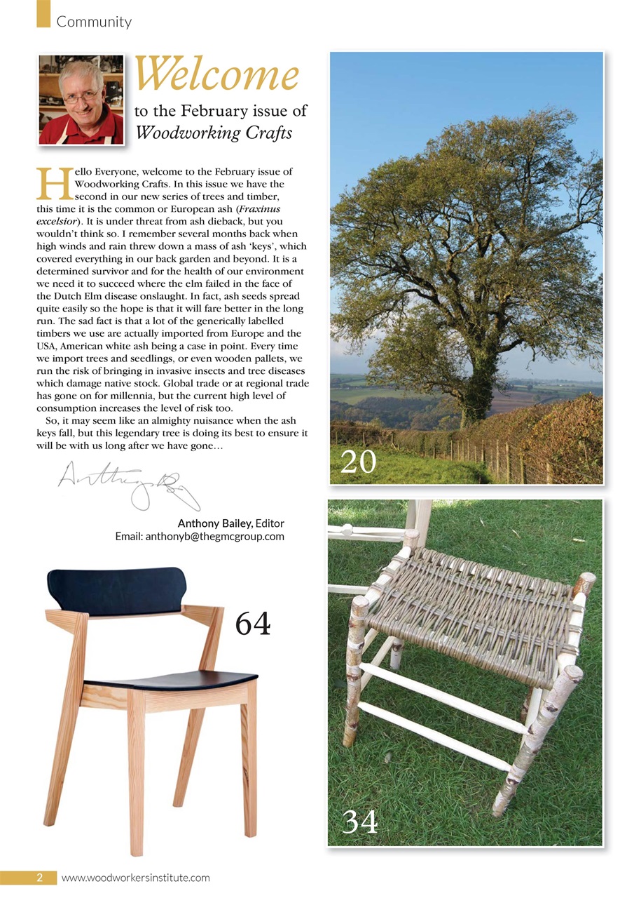 Woodworking Crafts Magazine Preview Pages