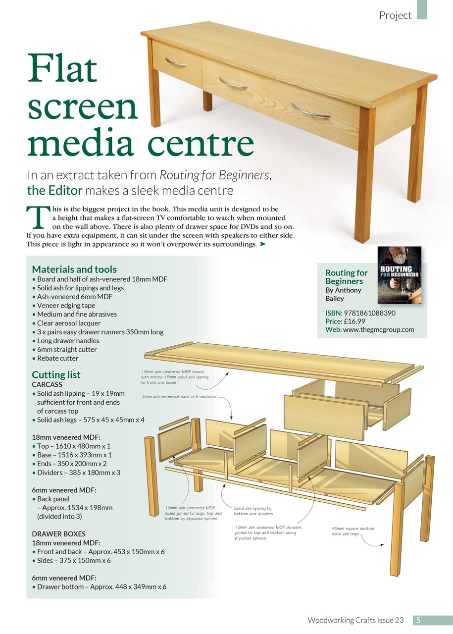 Woodworking Crafts Magazine Preview Pages