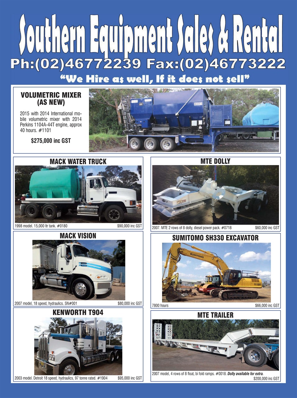 JUST TRUCKS Preview Pages