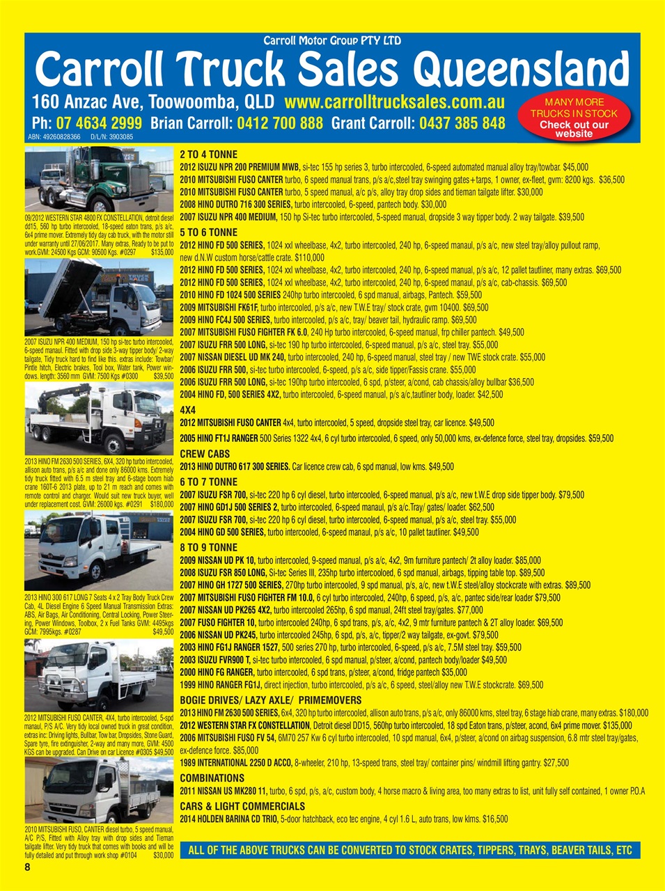 JUST TRUCKS Preview Pages