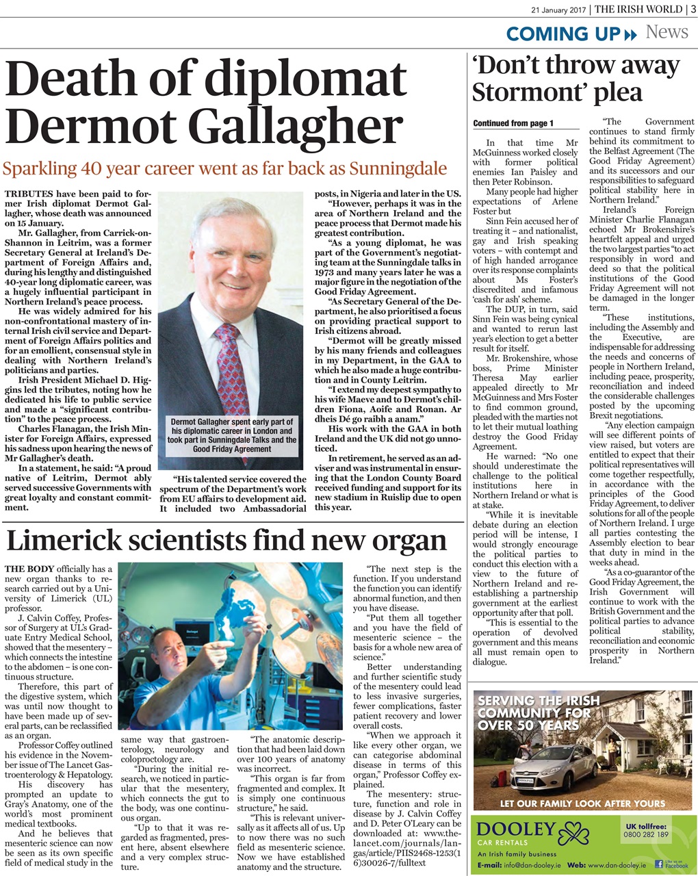 Irish World Preview Pages