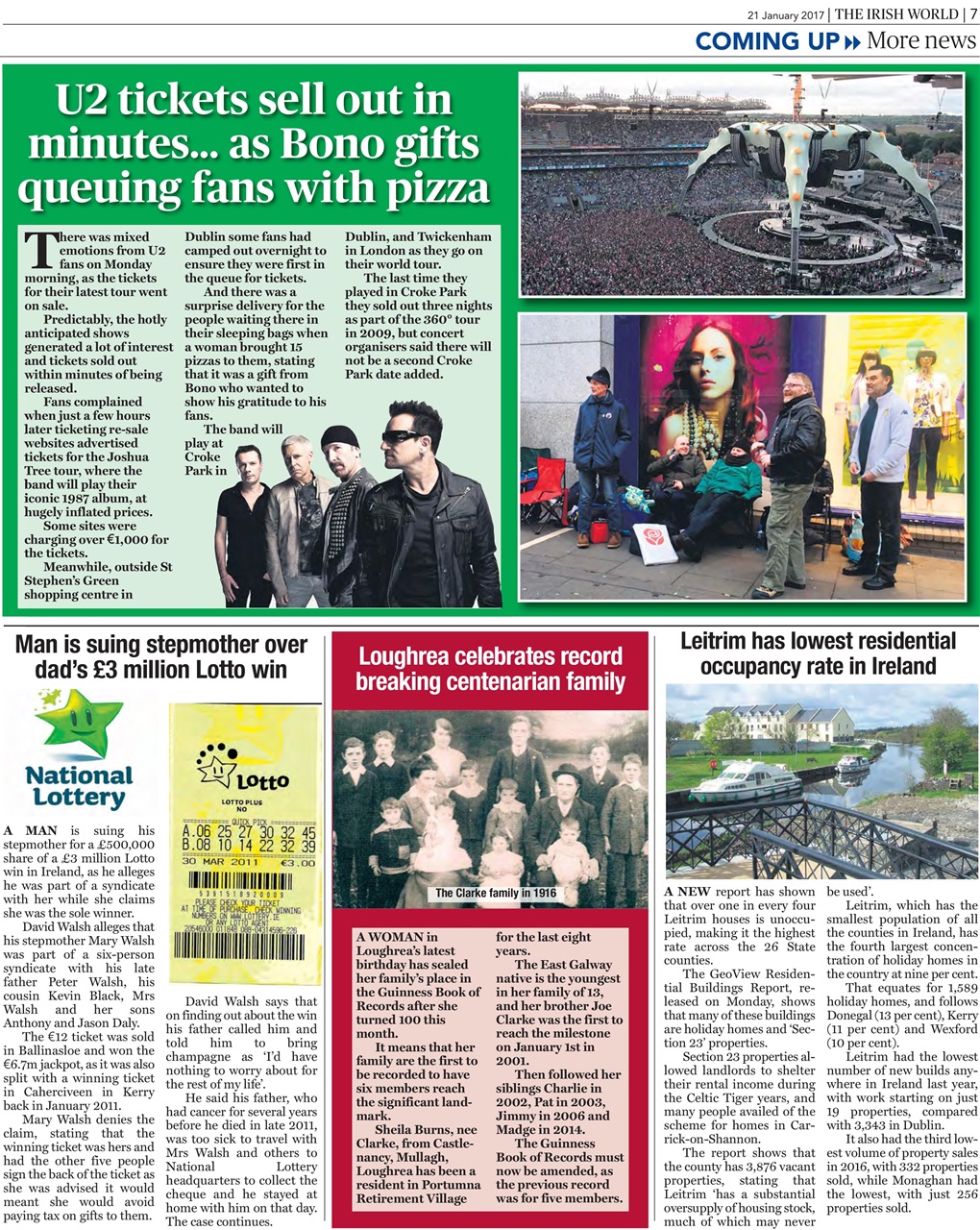 Irish World Preview Pages