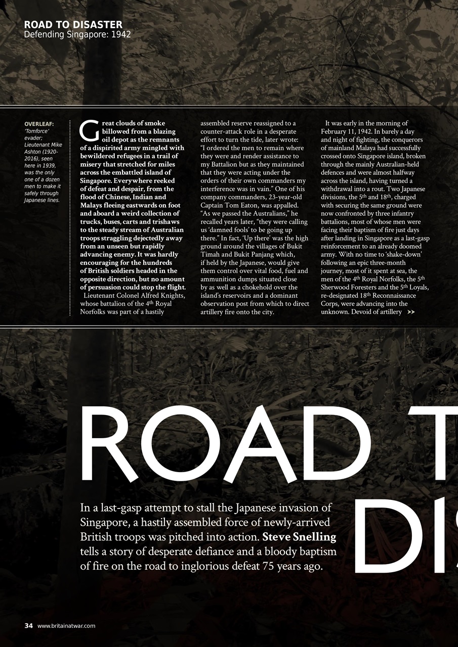 Britain at War Magazine Preview Pages