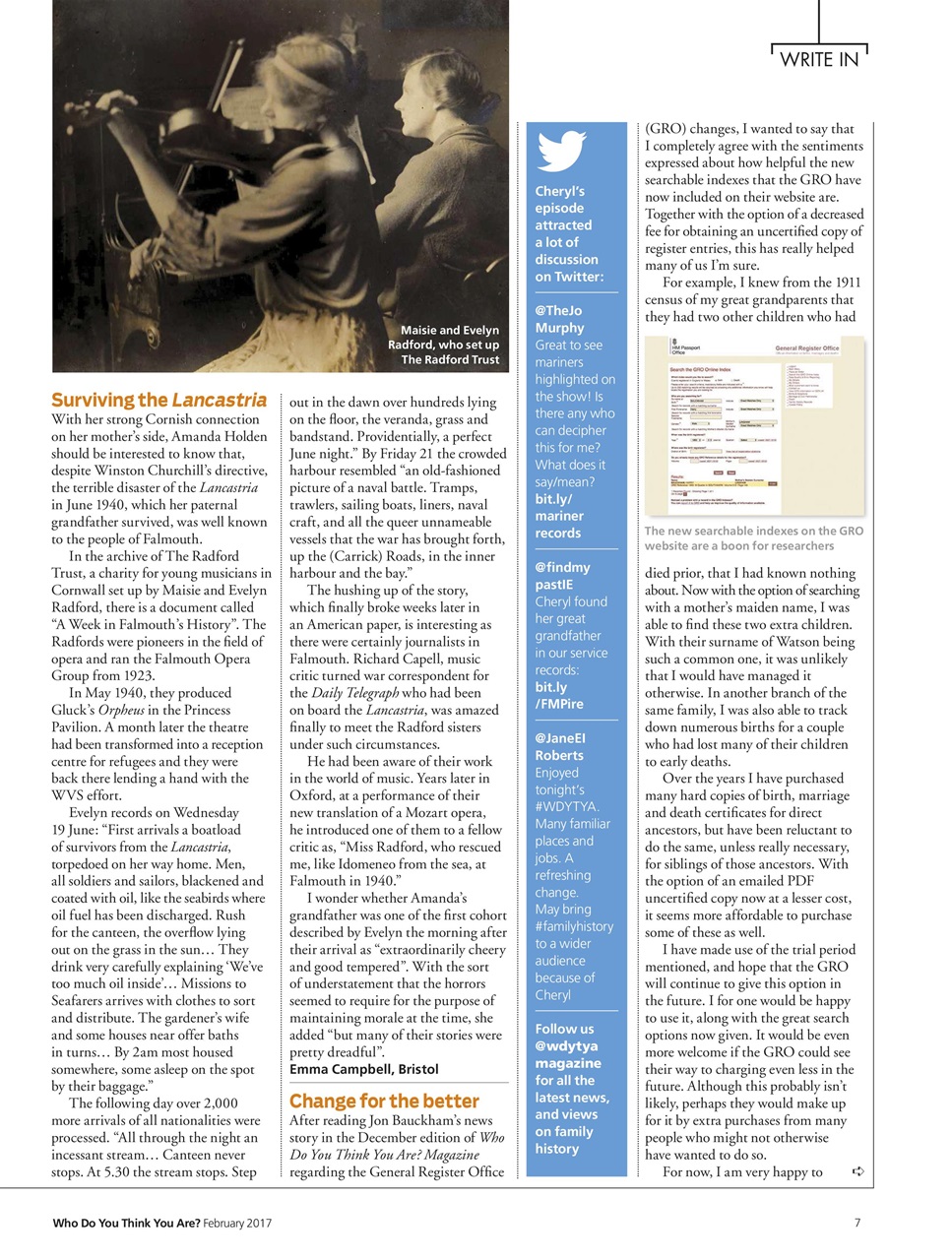 Who Do You Think You Are? Preview Pages