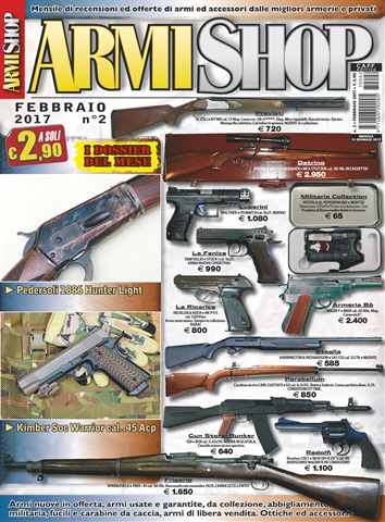 ARMI SHOP issue Febbraio 2017