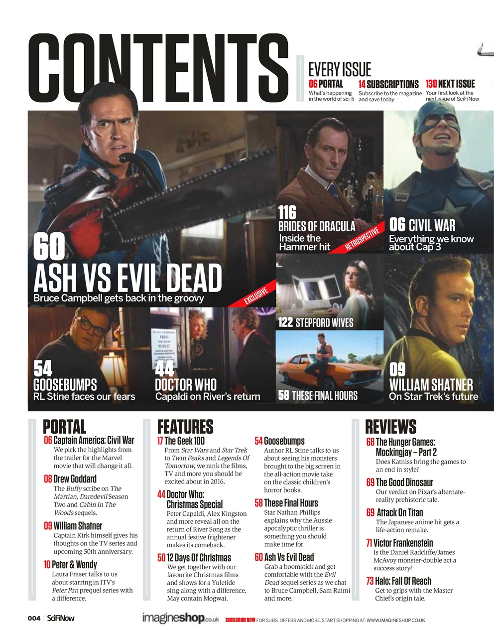 SciFiNow Preview Pages