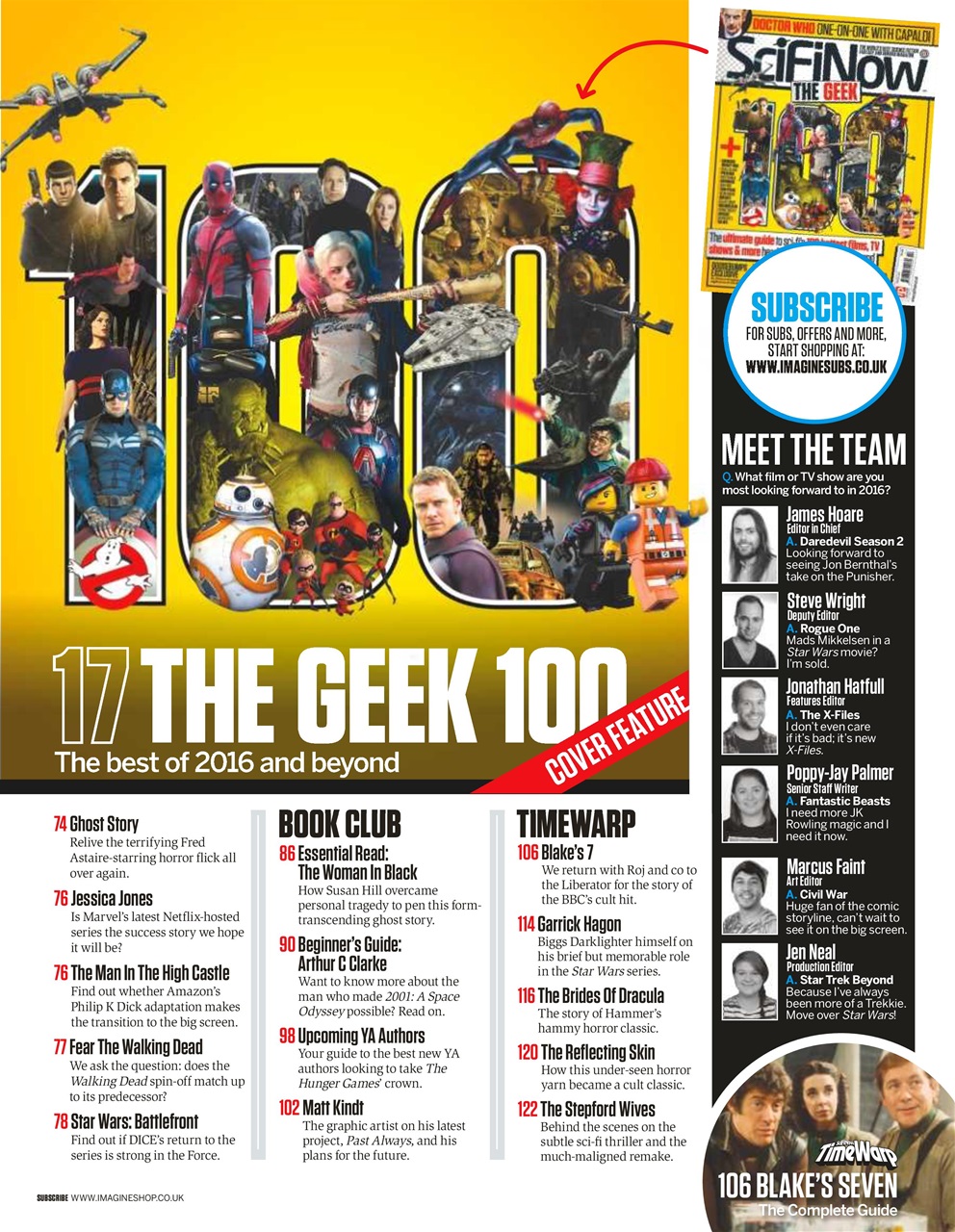 SciFiNow Preview Pages