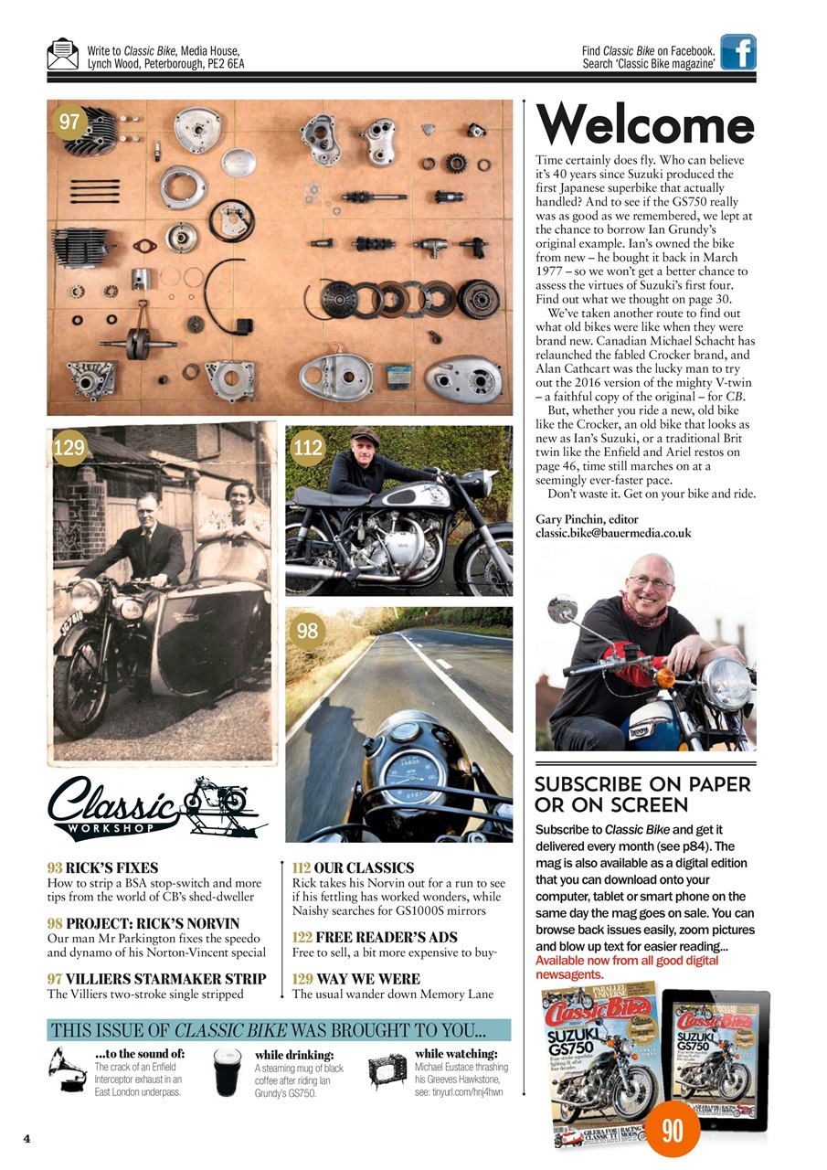 Classic Bike Preview Pages