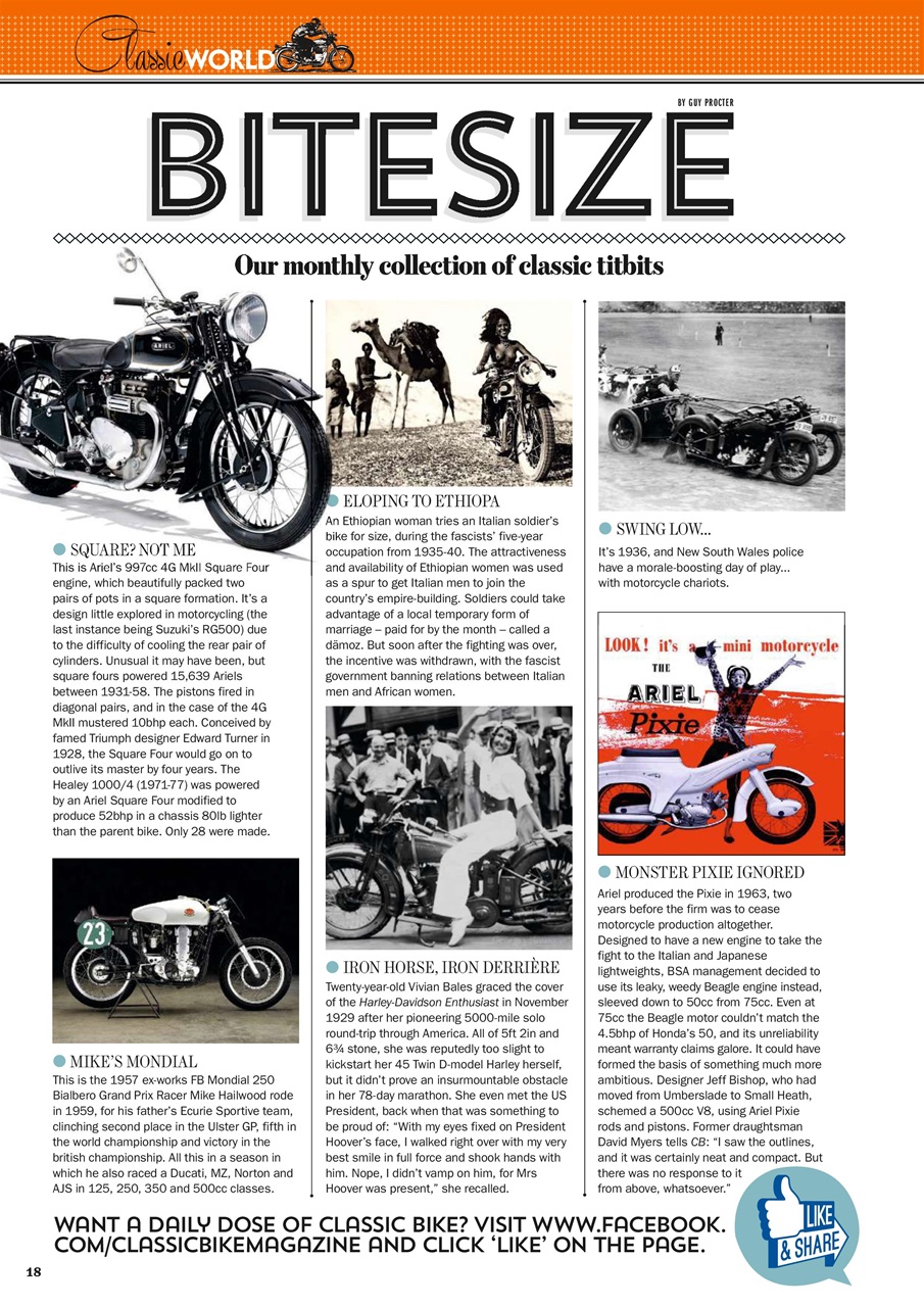 Classic Bike Preview Pages