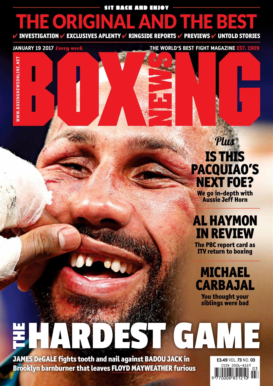 Boxing News Preview Pages