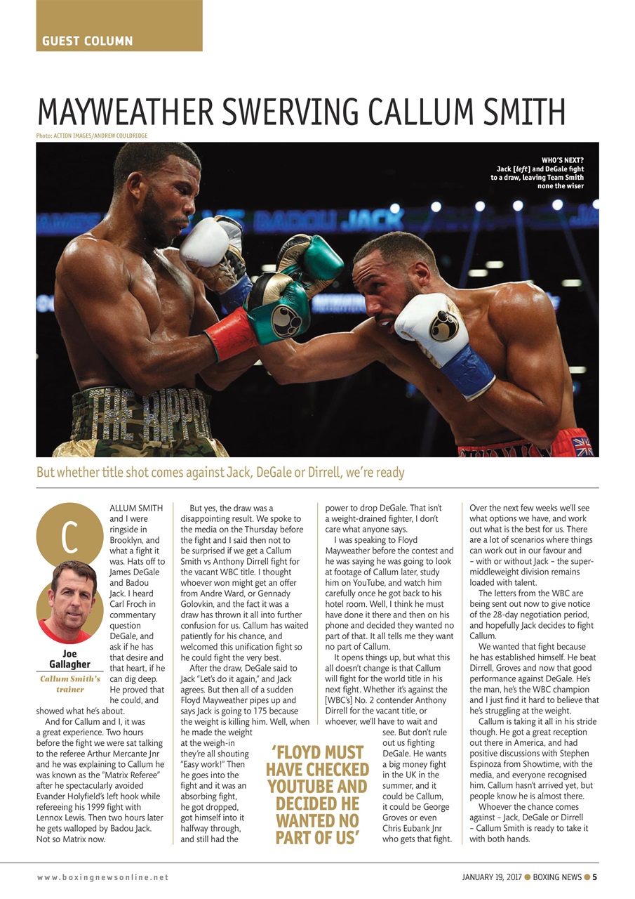 Boxing News Preview Pages