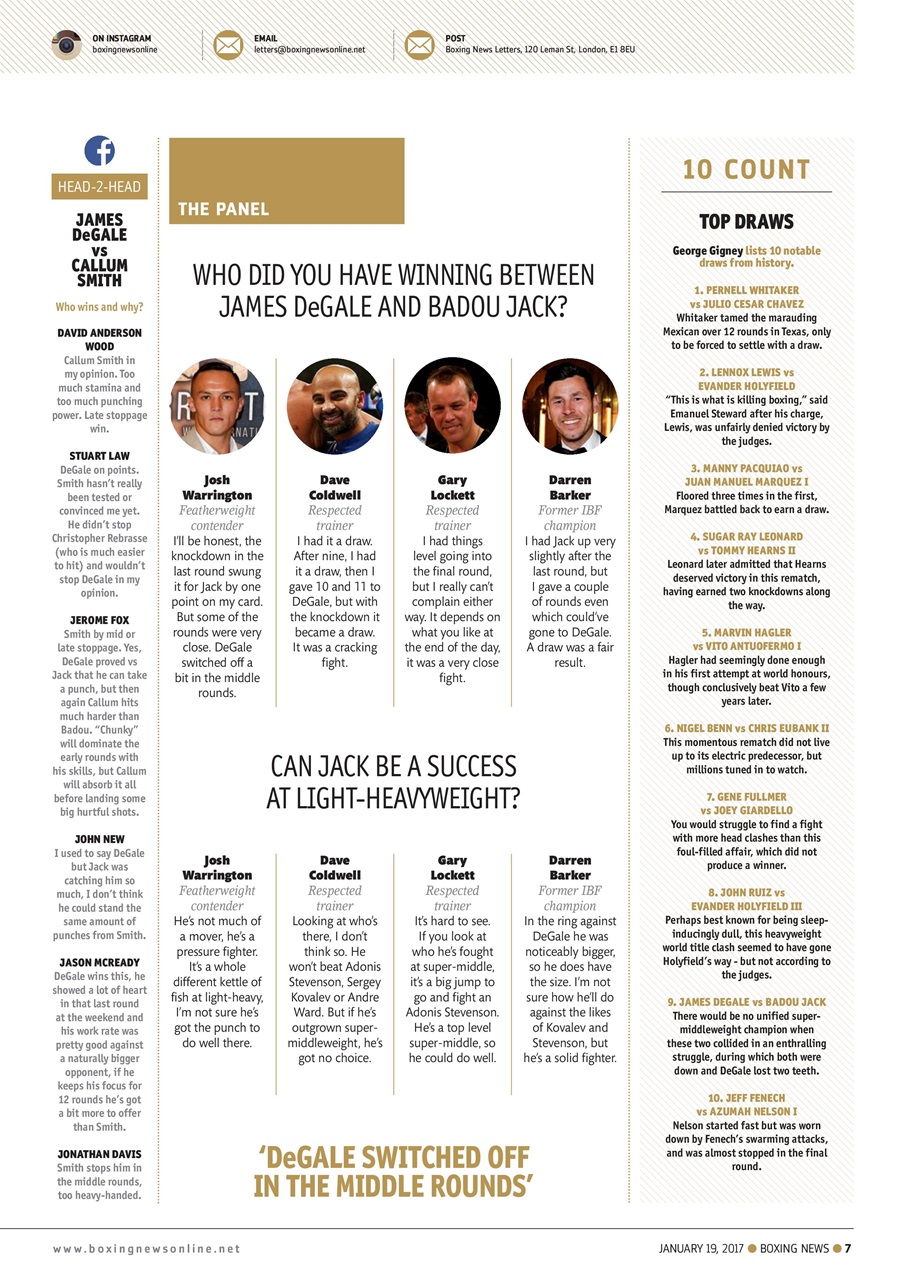 Boxing News Preview Pages