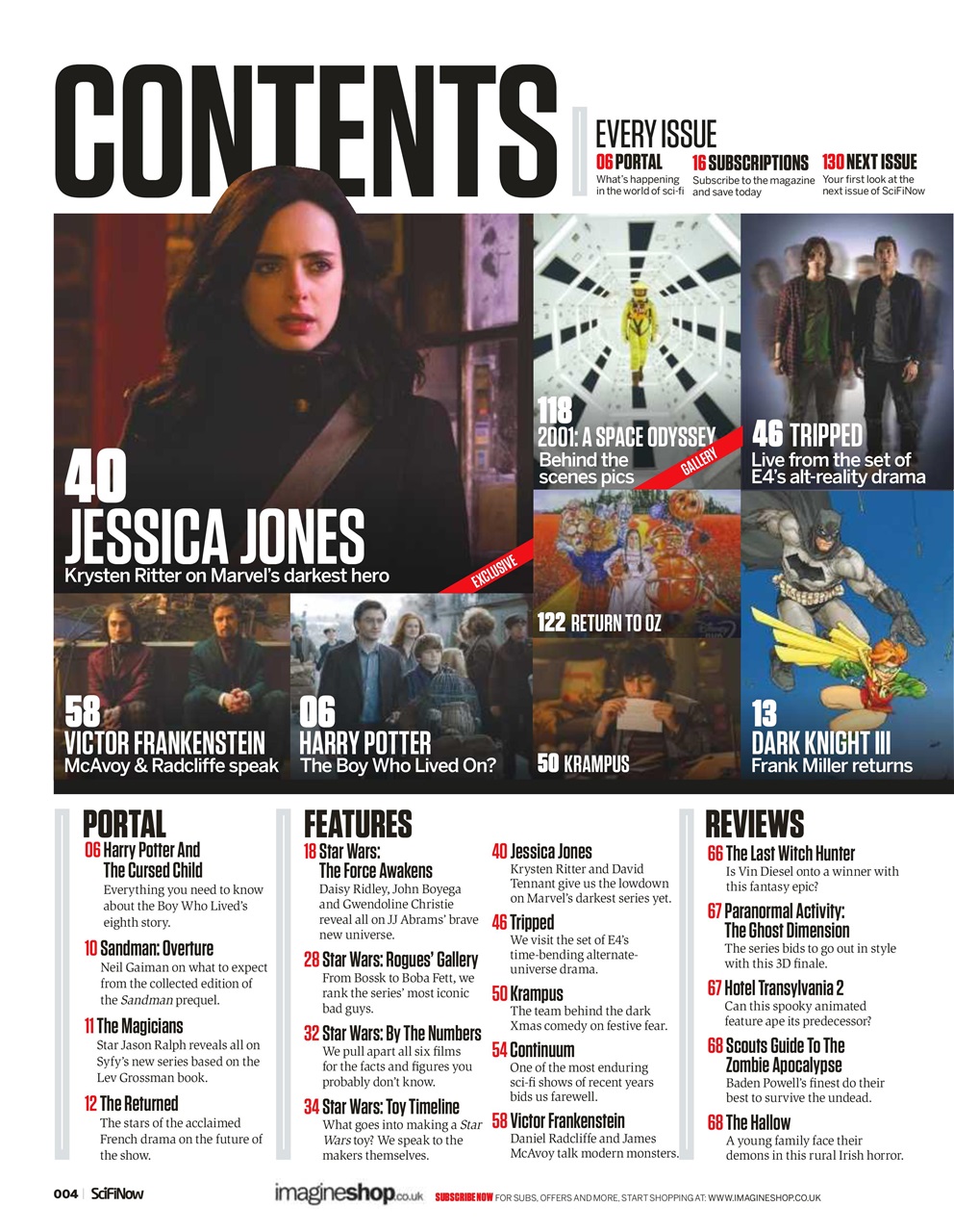 SciFiNow Preview Pages