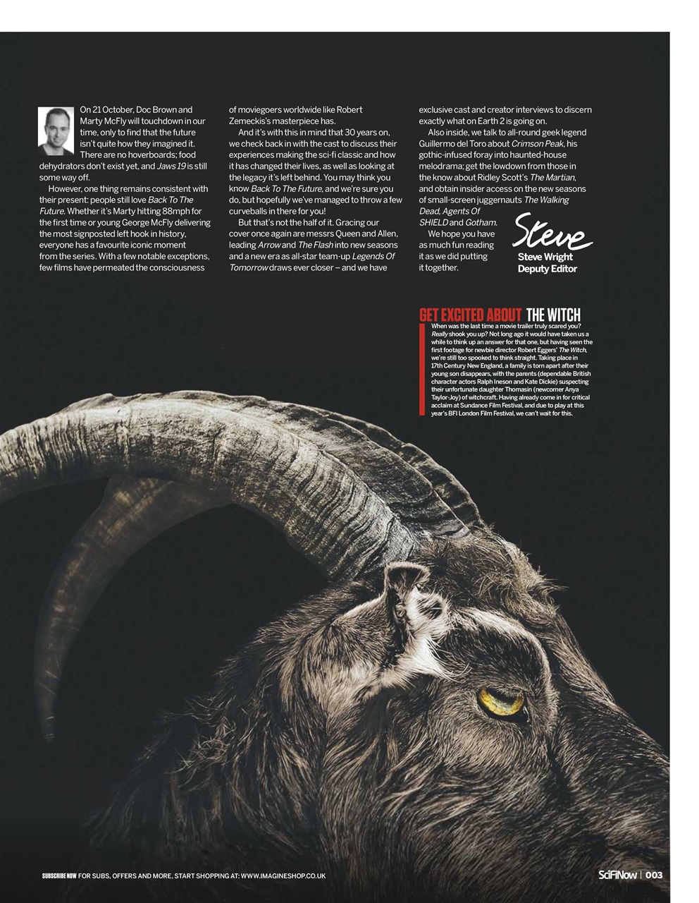 SciFiNow Preview Pages