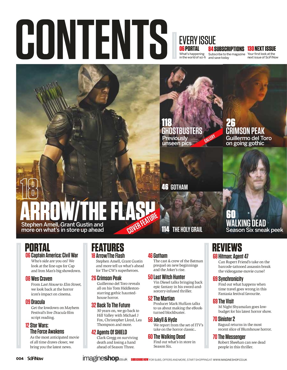 SciFiNow Preview Pages