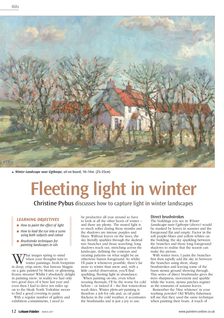 Leisure Painter & The Artist Preview Pages