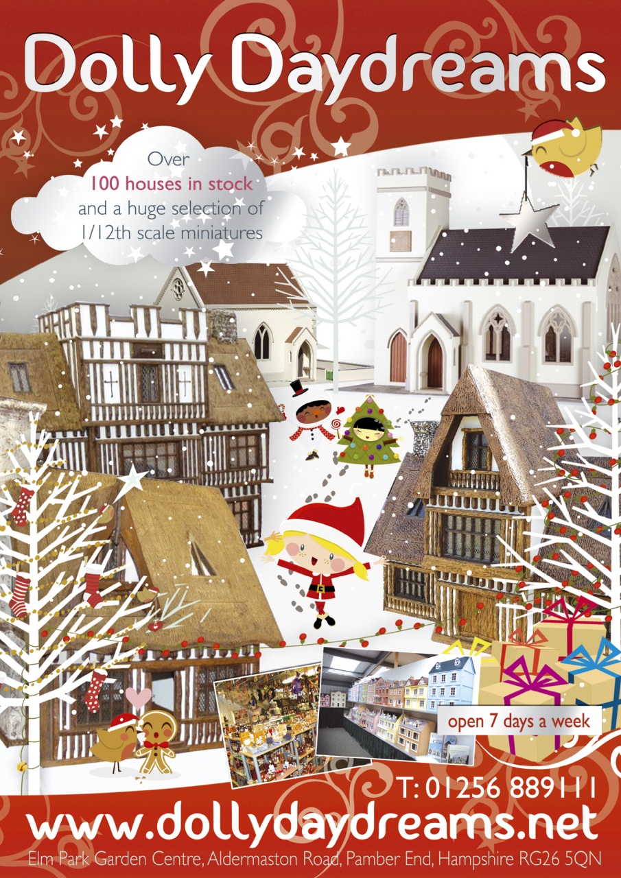 Dolls House and Miniature Scene Preview Pages