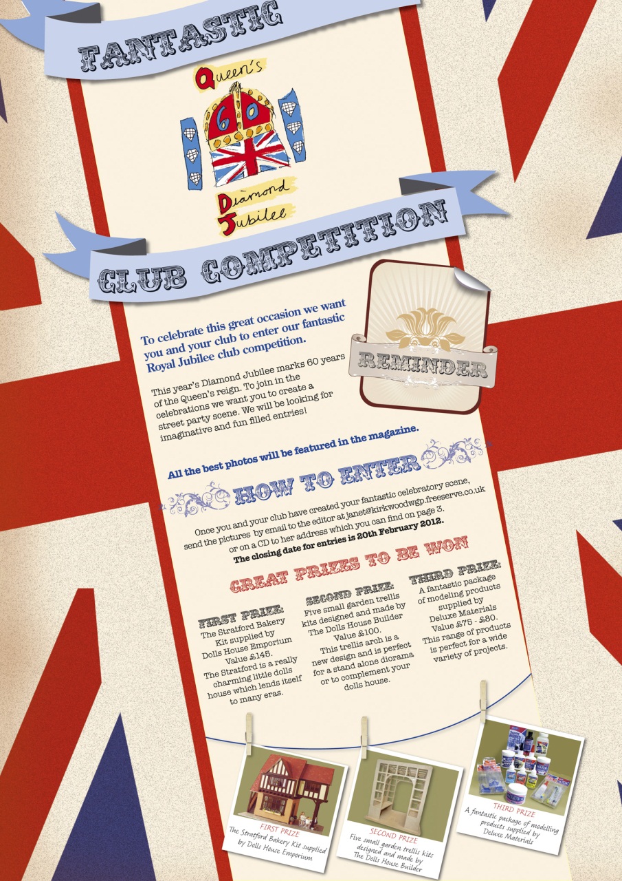 Dolls House and Miniature Scene Preview Pages