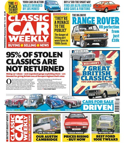 Classic Car Weekly issue 18th January 2017