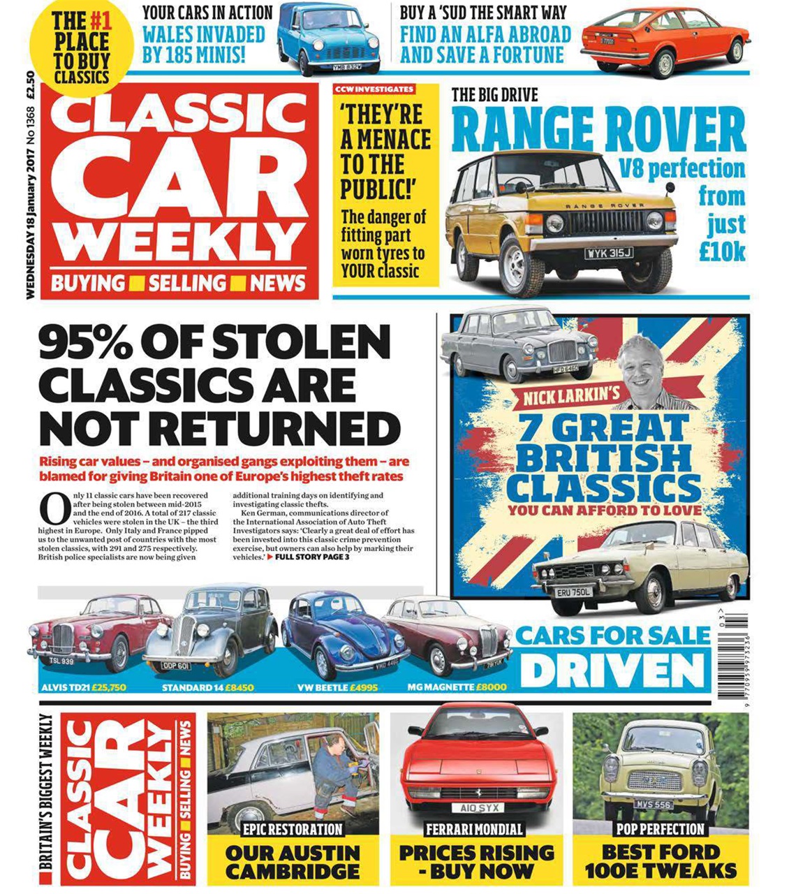 Classic Car Weekly Preview Pages