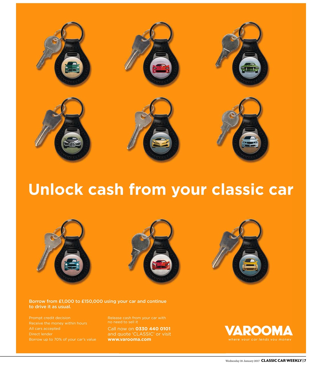 Classic Car Weekly Preview Pages