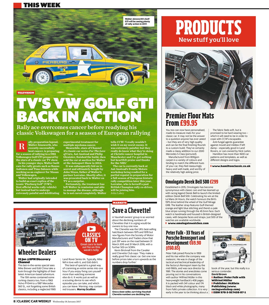 Classic Car Weekly Preview Pages