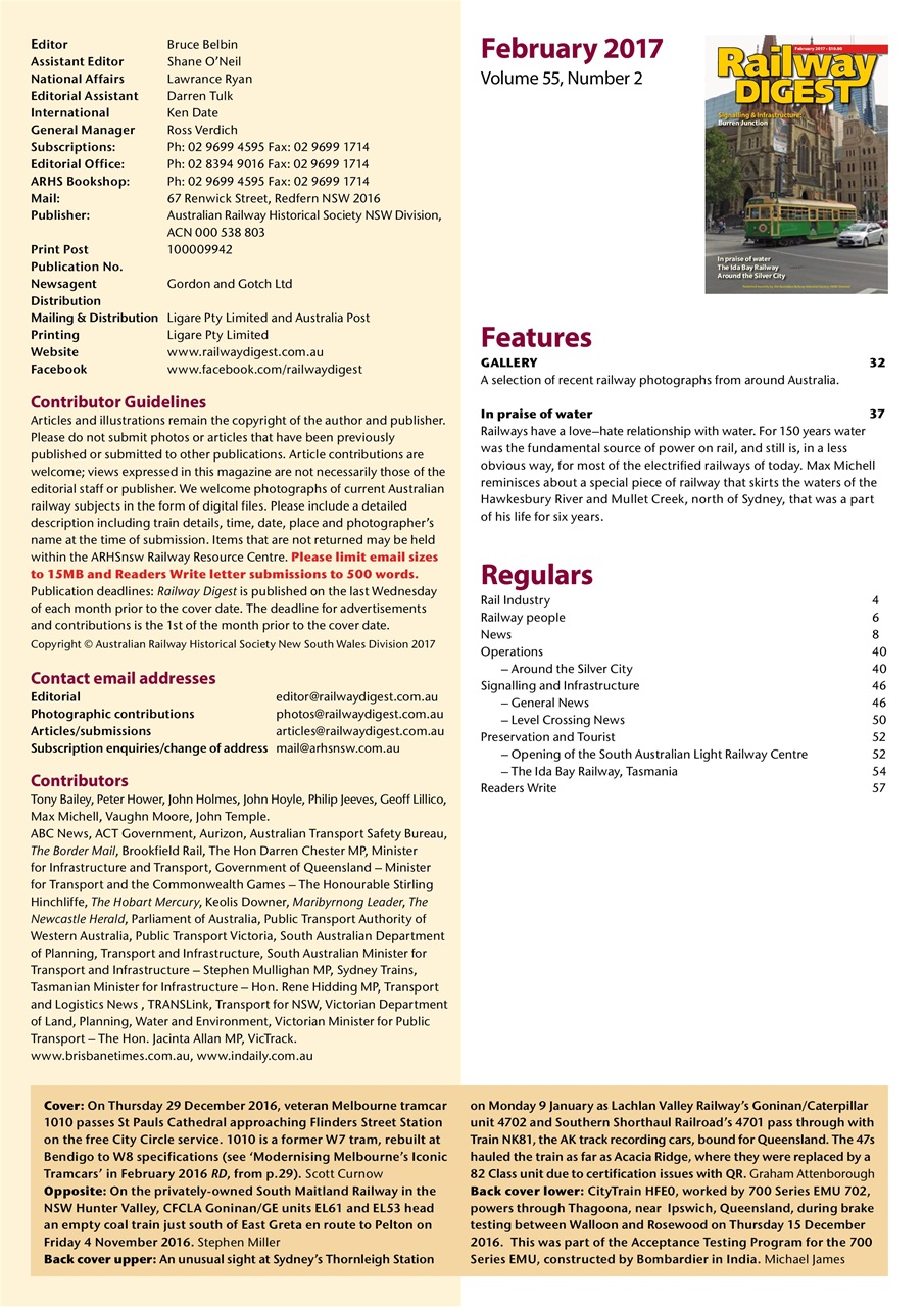 Railway Digest Preview Pages