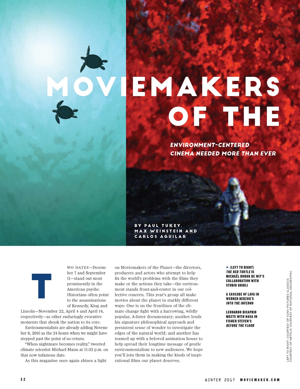 MovieMaker Magazine Preview Pages