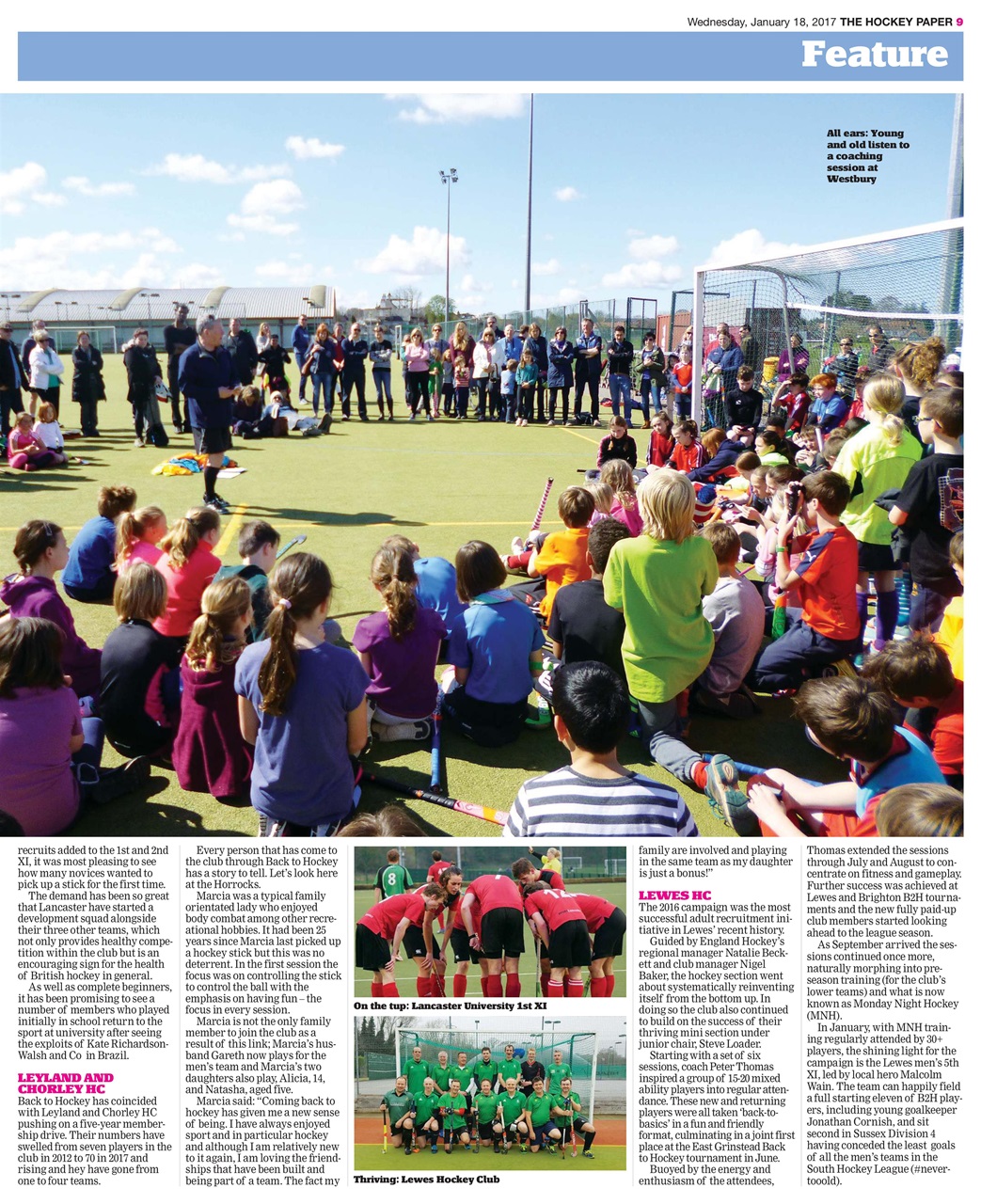 The Hockey Paper Preview Pages