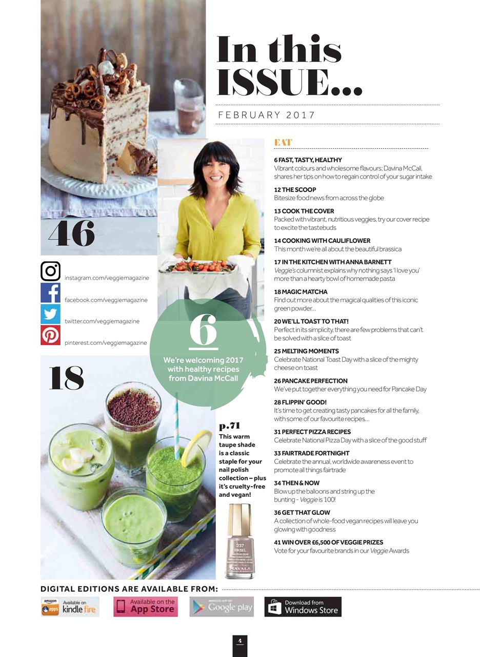 Veggie Magazine Preview Pages