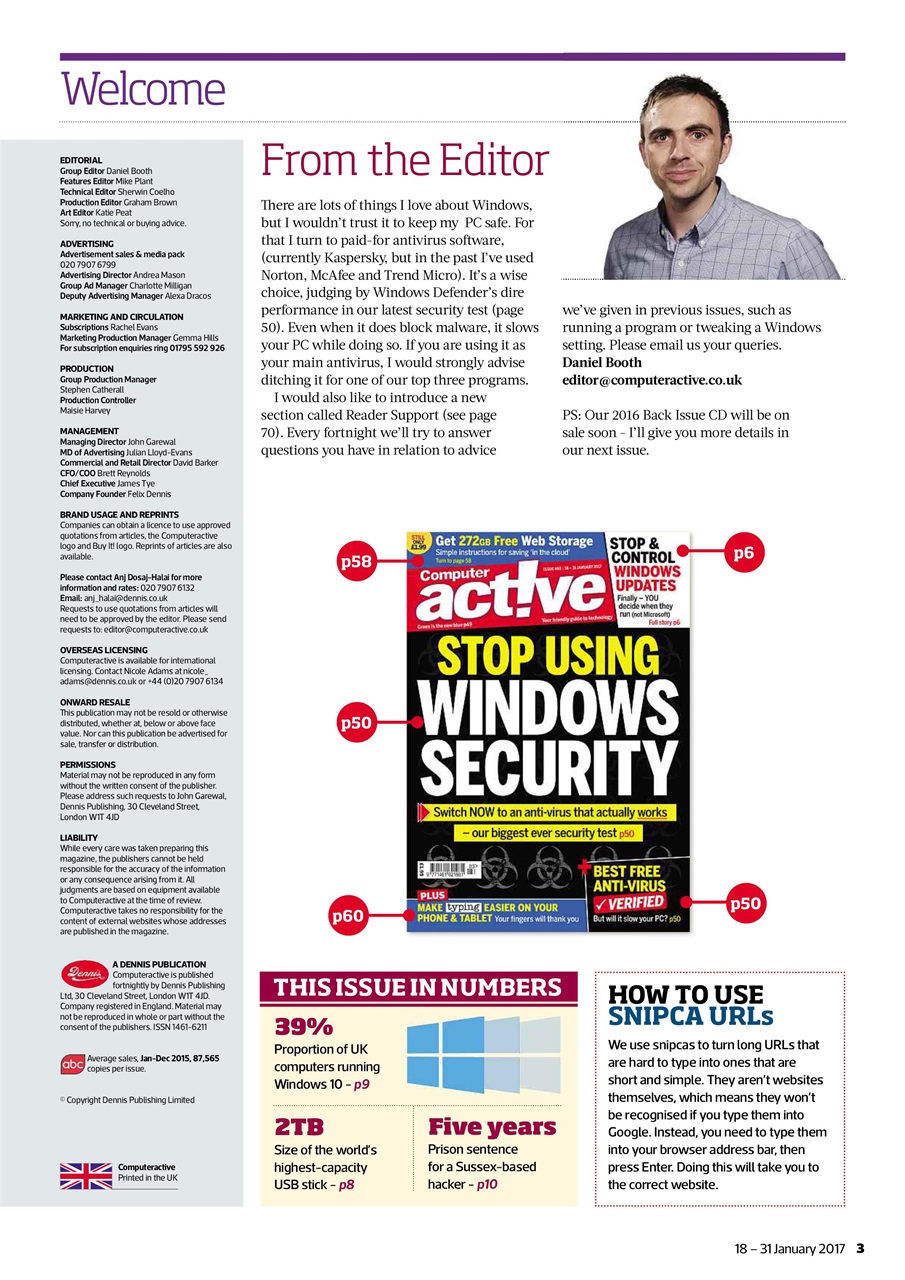 Computer Active Preview Pages