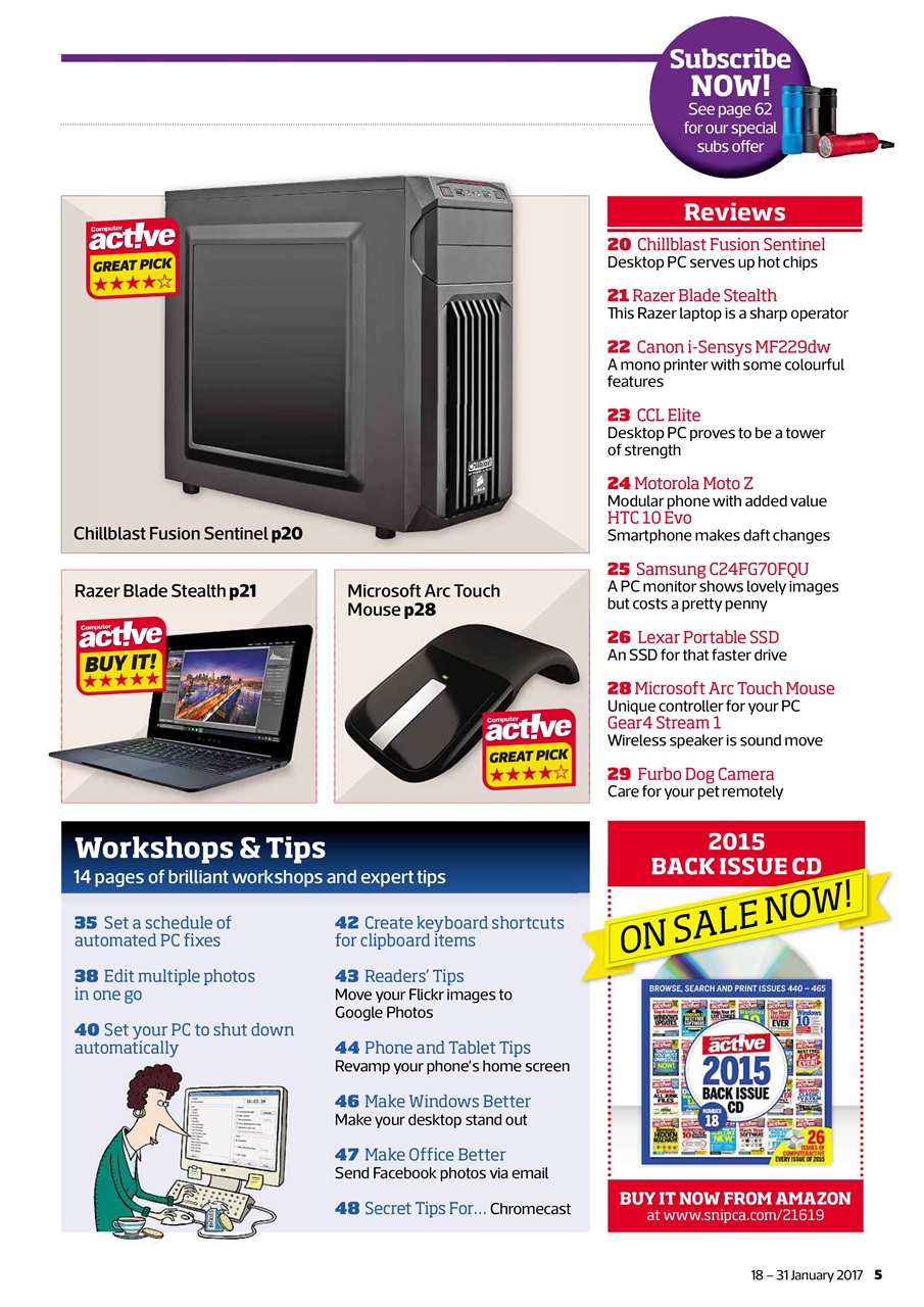 Computer Active Preview Pages