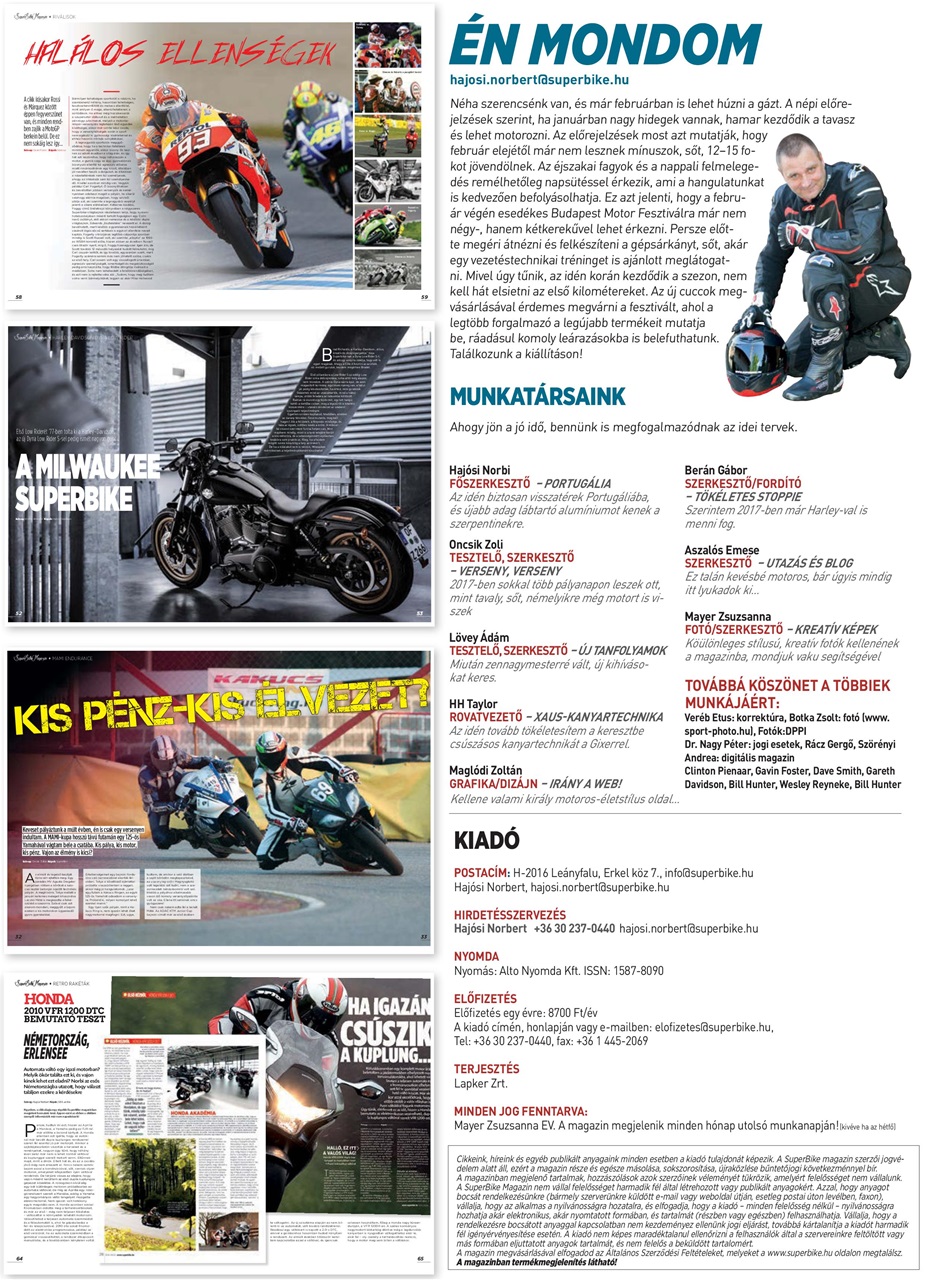 SuperBike Hungary Preview Pages