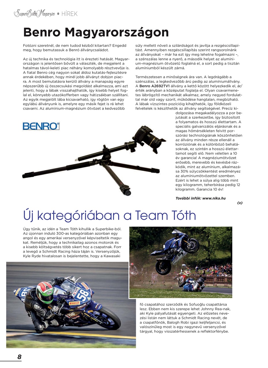 SuperBike Hungary Preview Pages