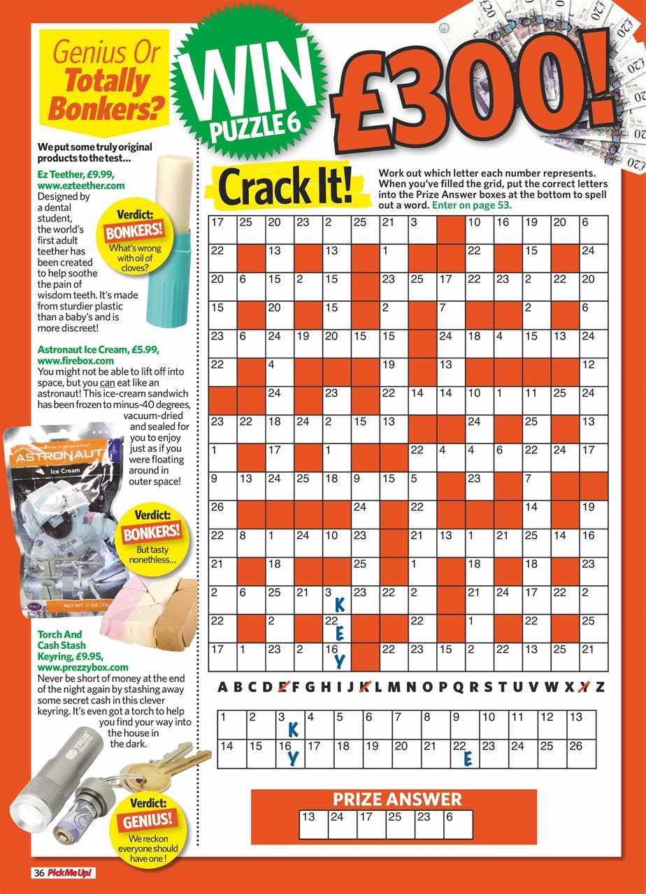 Pick Me Up Preview Pages