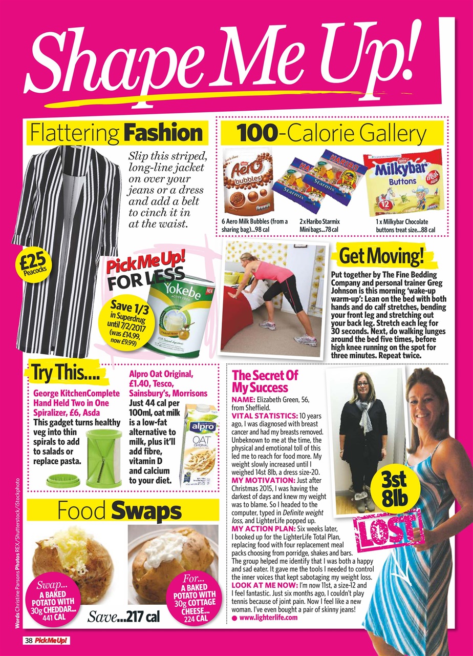 Pick Me Up Preview Pages