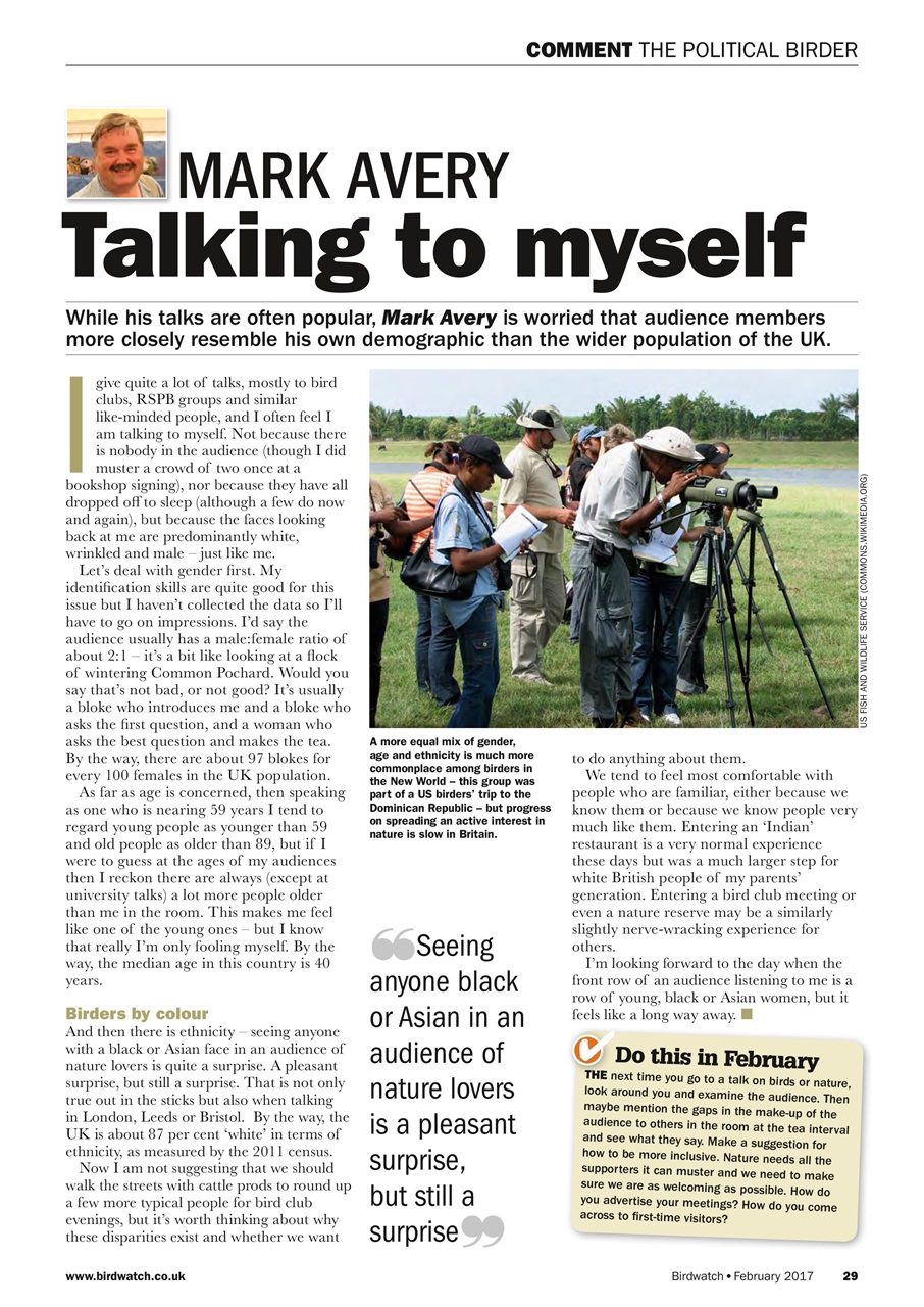 Birdwatch Magazine Preview Pages