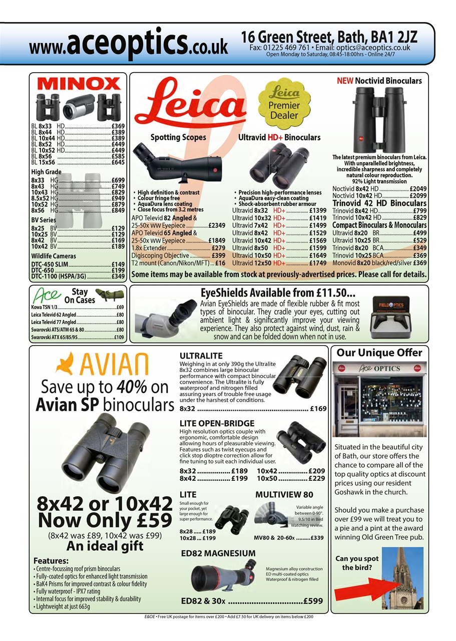 Birdwatch Magazine Preview Pages