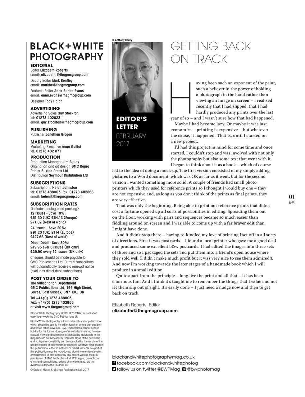 Black+White Photography Preview Pages