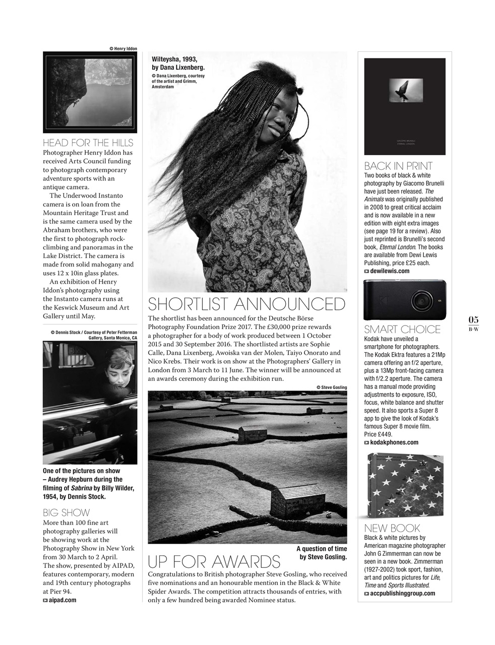 Black+White Photography Preview Pages