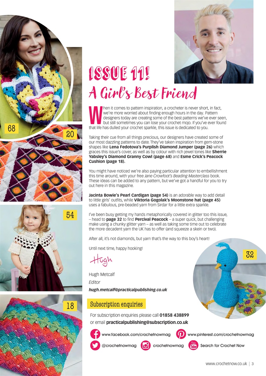Crochet Now Magazine Preview Pages