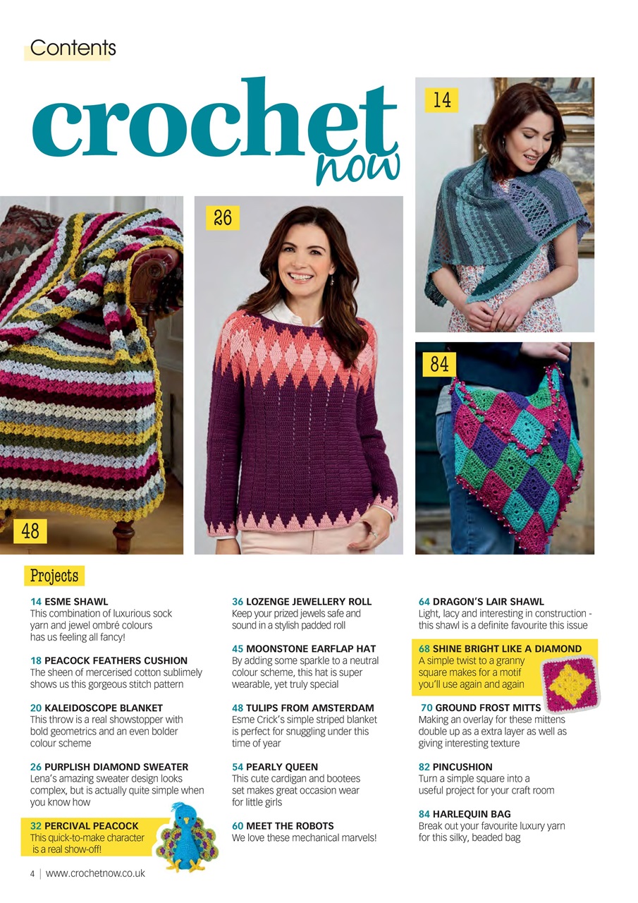 Crochet Now Magazine Preview Pages