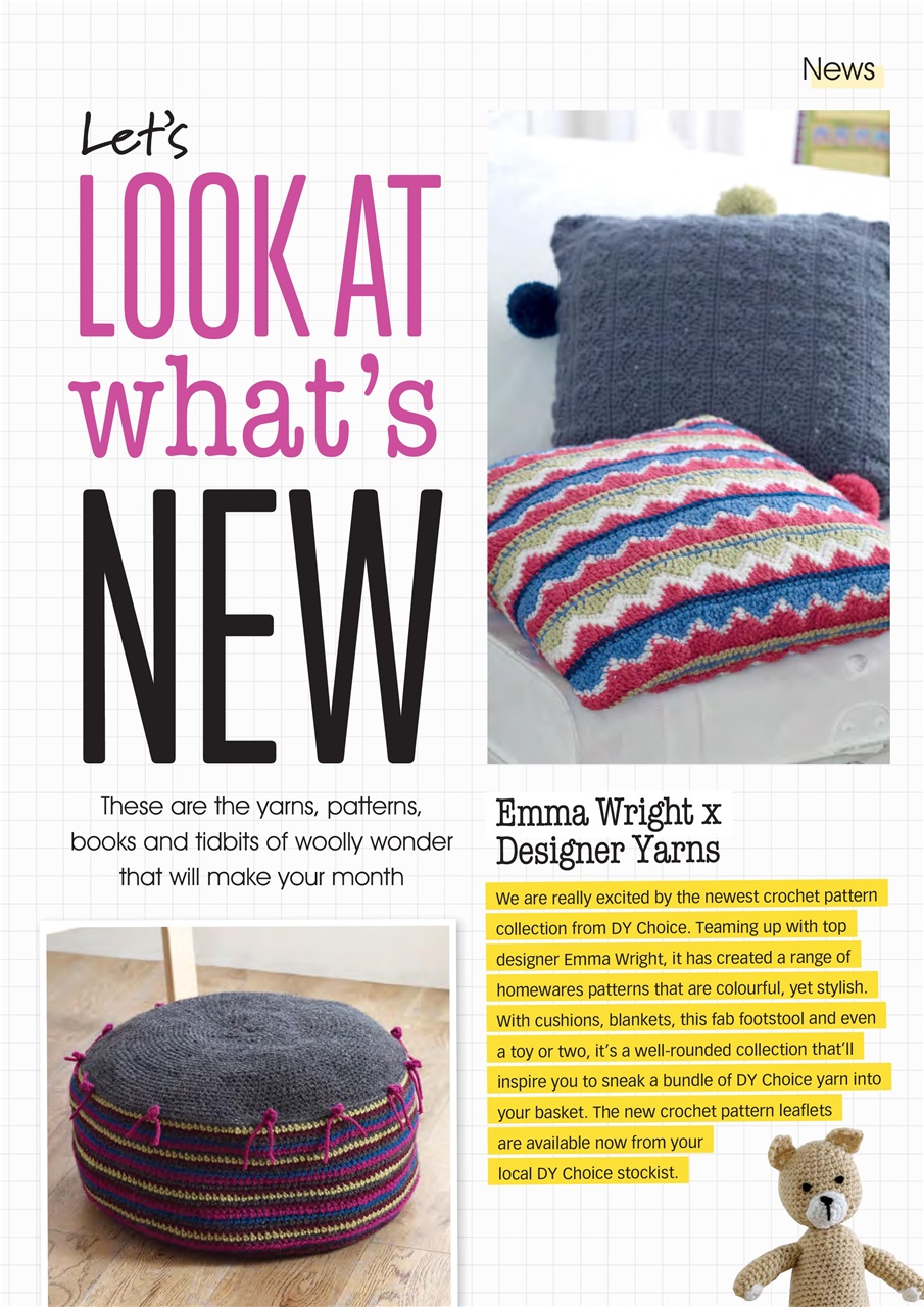 Crochet Now Magazine Preview Pages