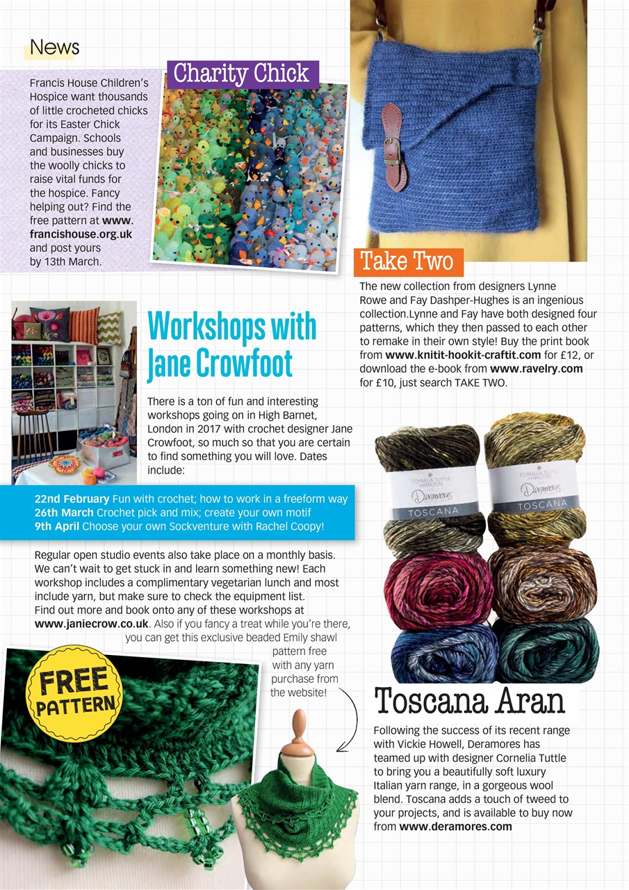 Crochet Now Magazine Preview Pages