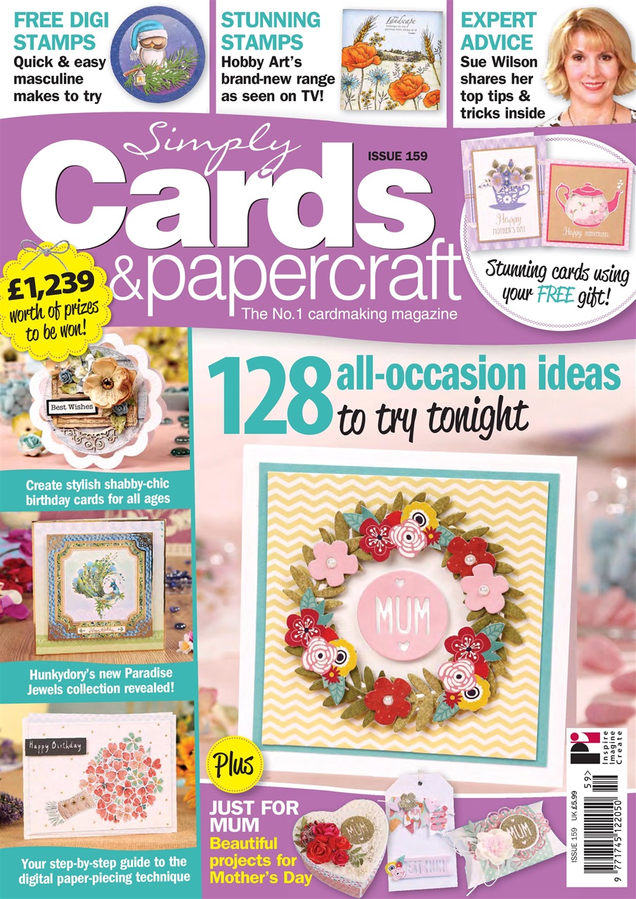 Simply Cards & Papercraft Preview Pages