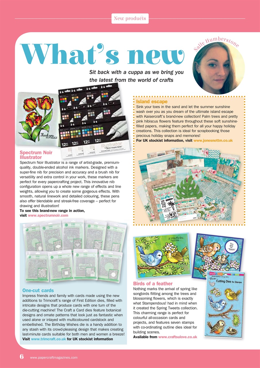 Simply Cards & Papercraft Preview Pages