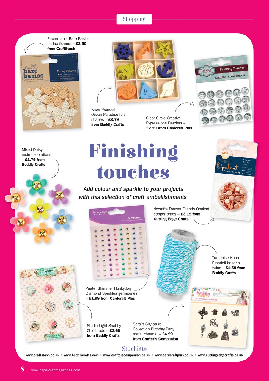 Simply Cards & Papercraft Preview Pages